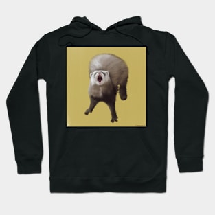 Screaming Ferret Hoodie